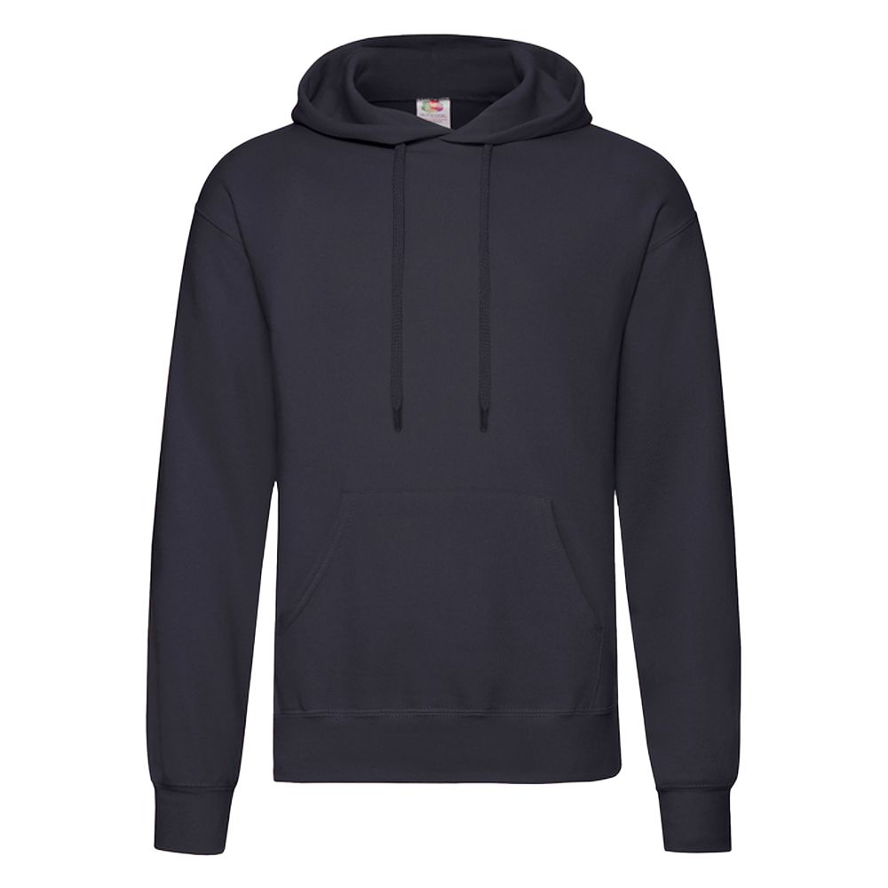Klassischer Fleece-Pullover Hoodie