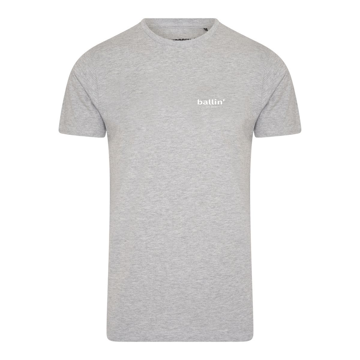 Schlichtes T-Shirt mit Logo und Rundhalsausschnitt