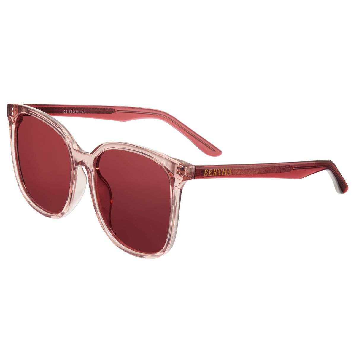 Polarisierte Sonnenbrille mit quadratischem Rahmen