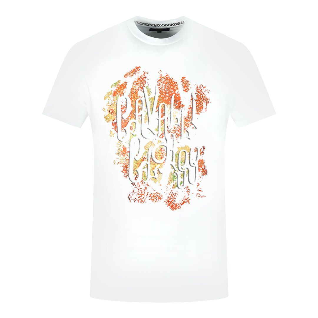 T-Shirt mit auffälligem Logo-Grafikdruck