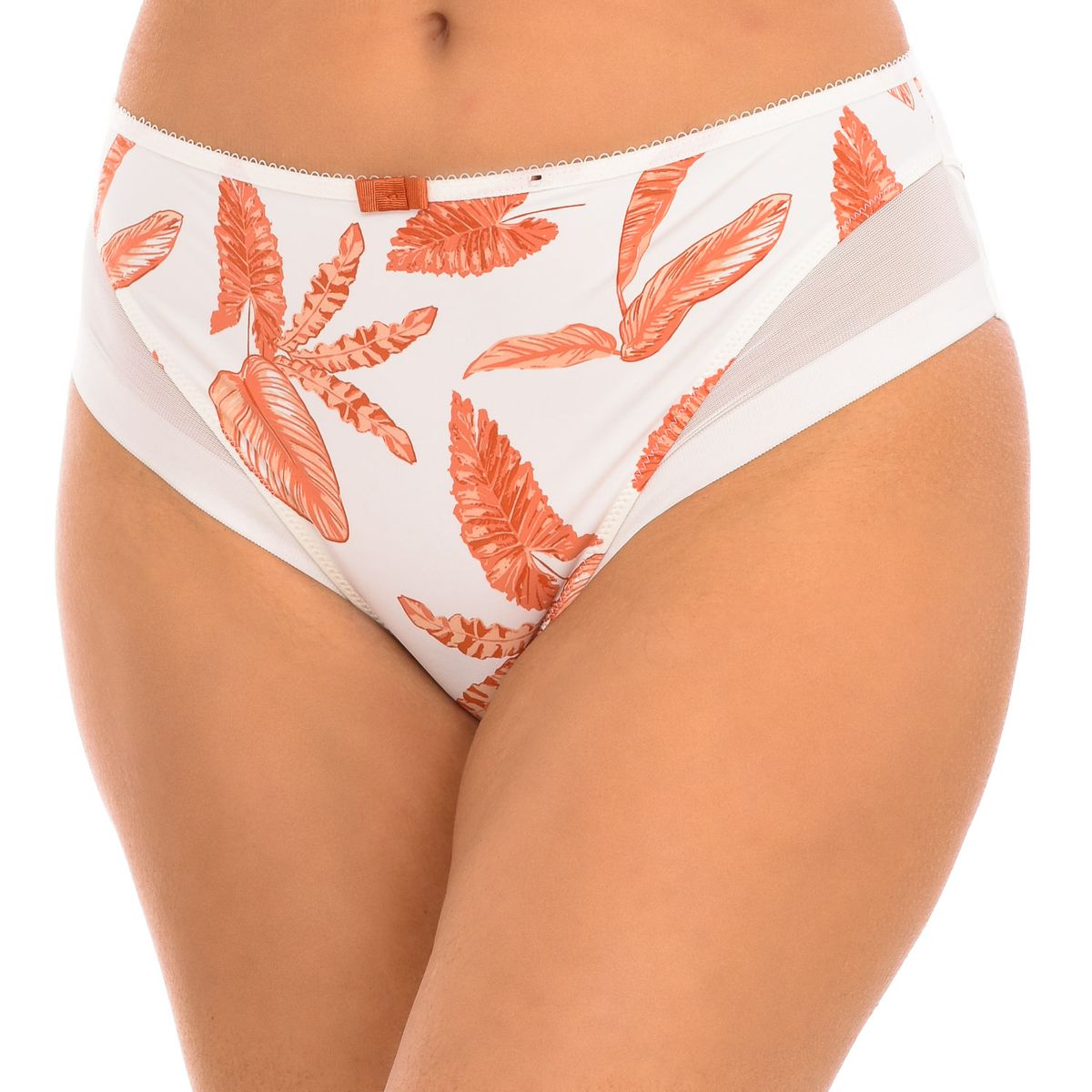 Hochtaillierte Panties mit Beinansatz