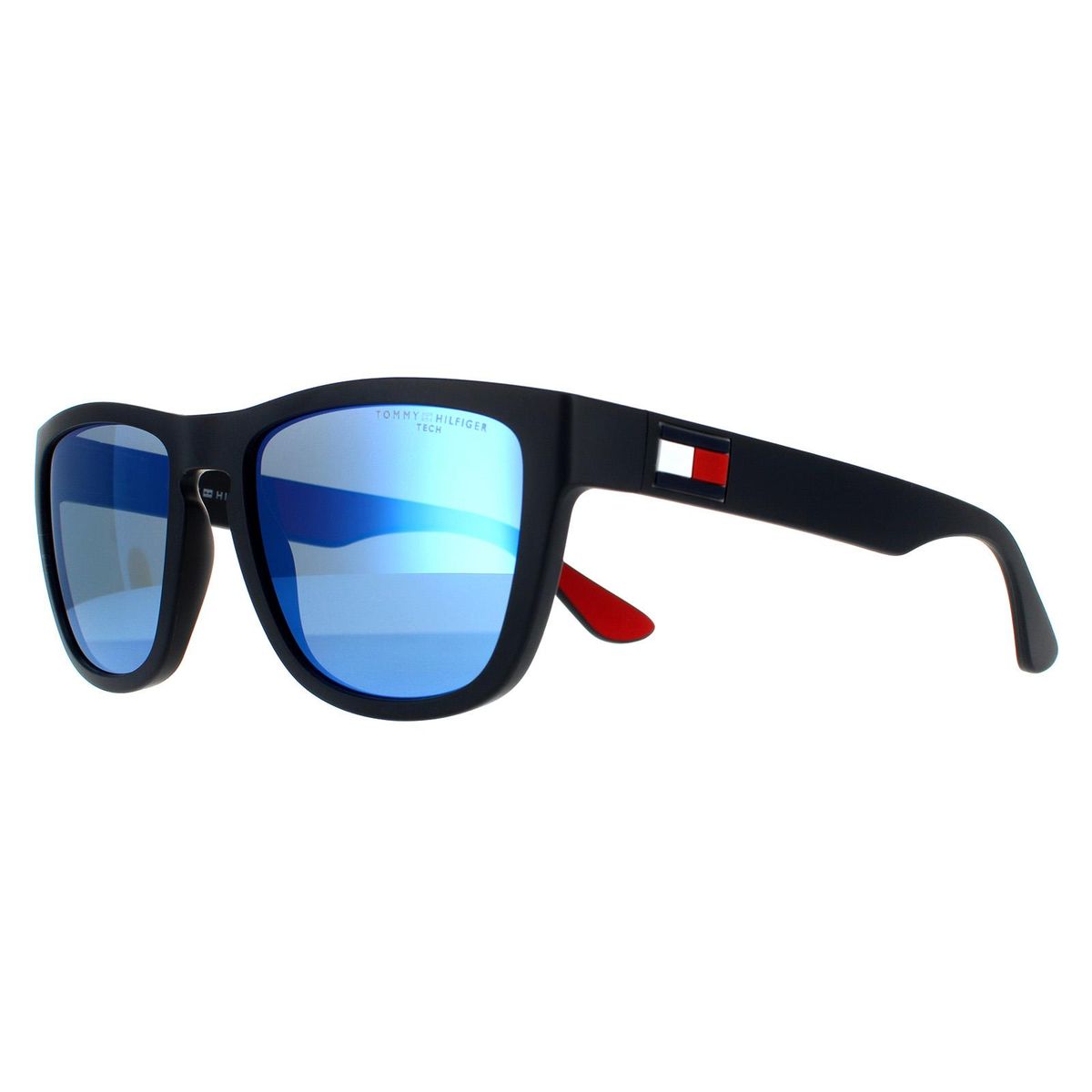 Quadratische verspiegelte Wayfarer-Sonnenbrille