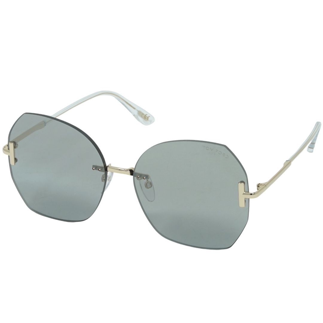 Randlose achteckige Sonnenbrille