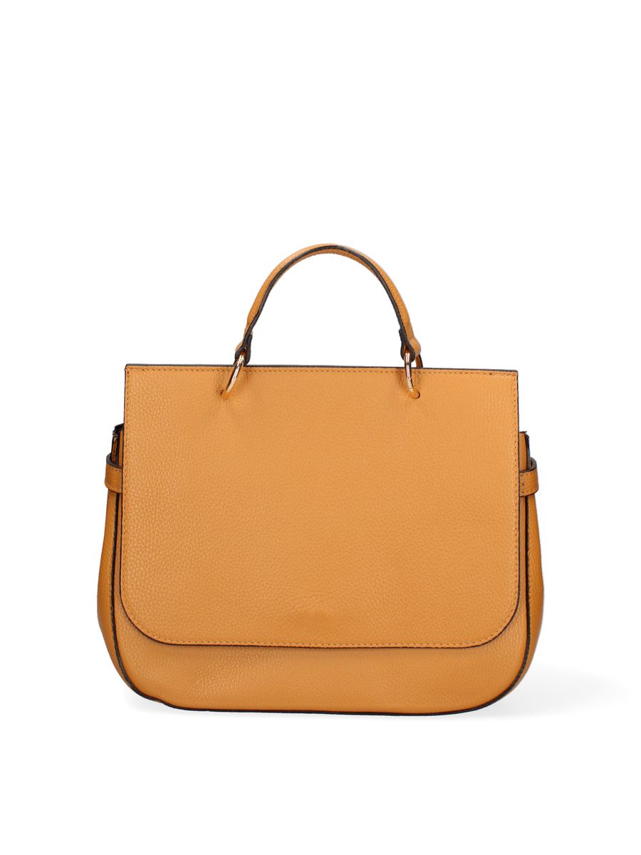 Elegante Ledertasche mit Henkel