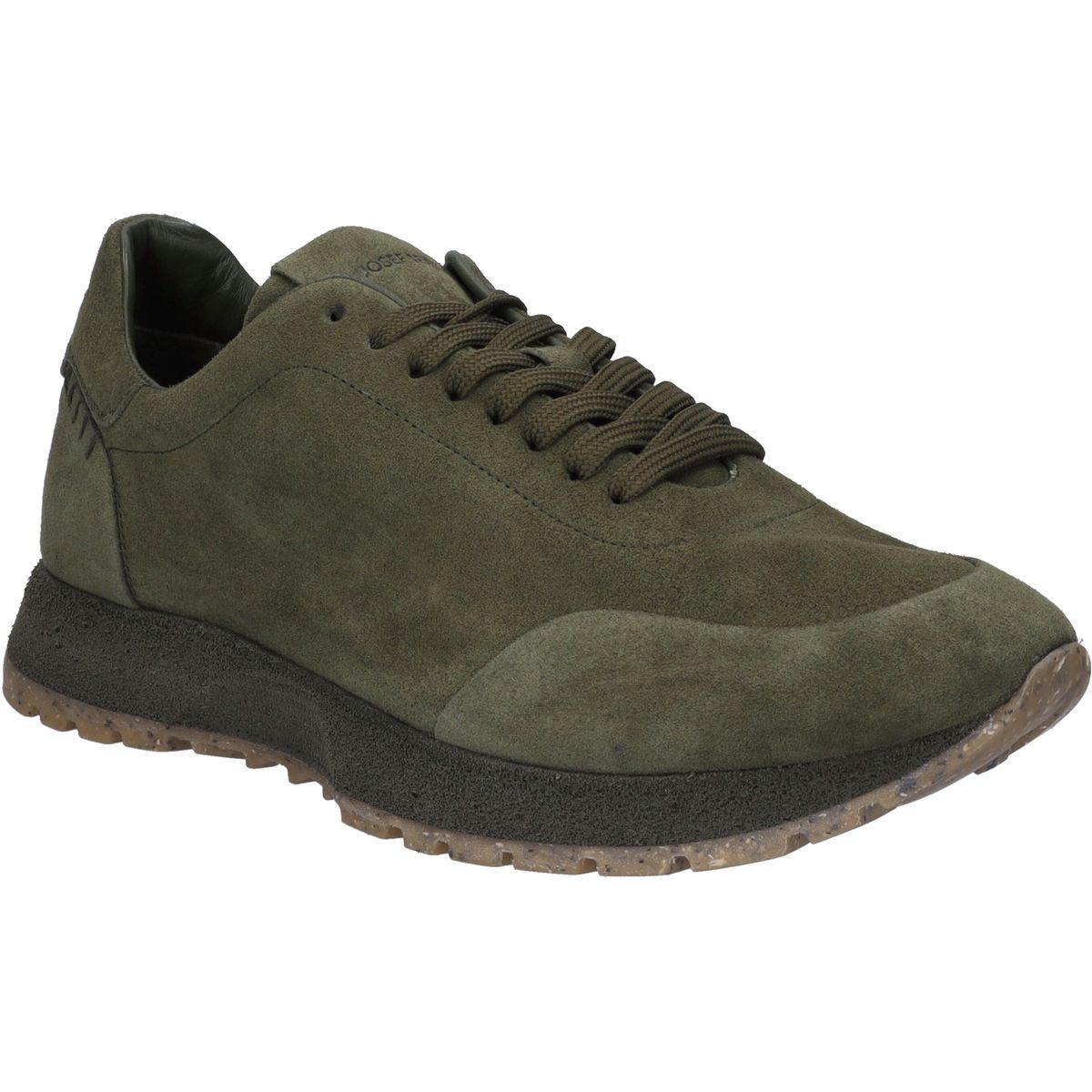 Herren Sneaker aus Olivgrünem Wildleder