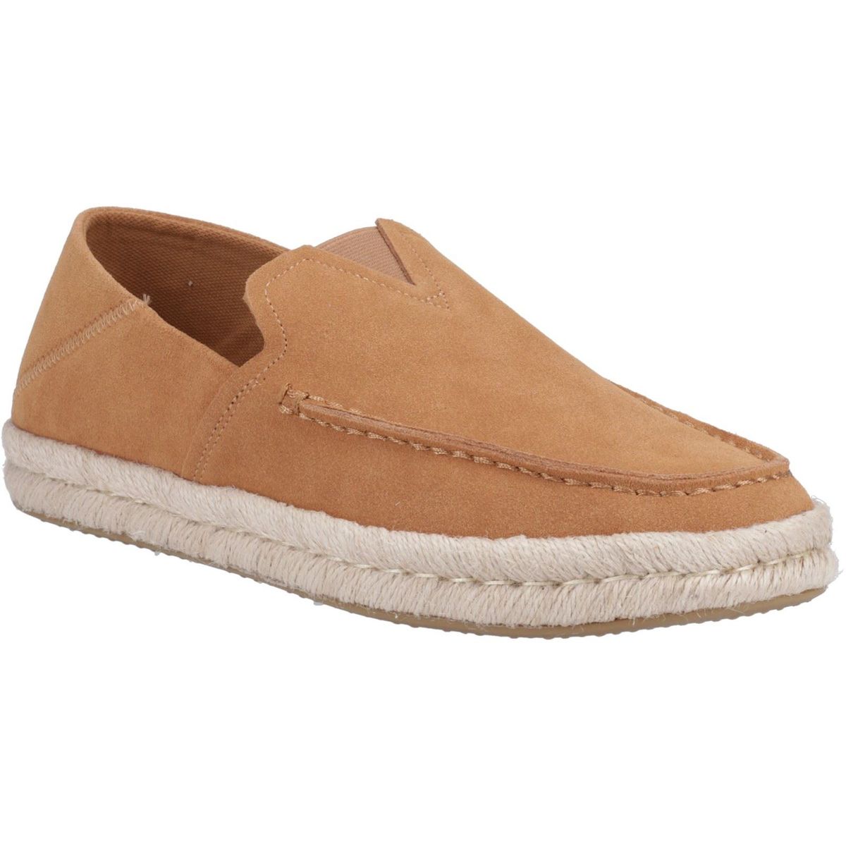 TOMS Alonso 100% Rindfleisch Herren Tan Espadrilles