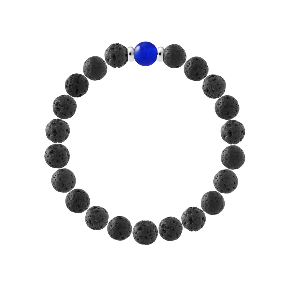 Lavastein Perlenarmband
