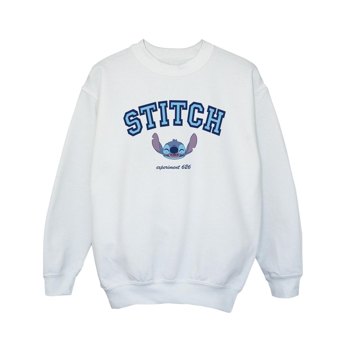 Disney - "Lilo And Stitch Collegial" Sweatshirt für Mädchen (Weiß)