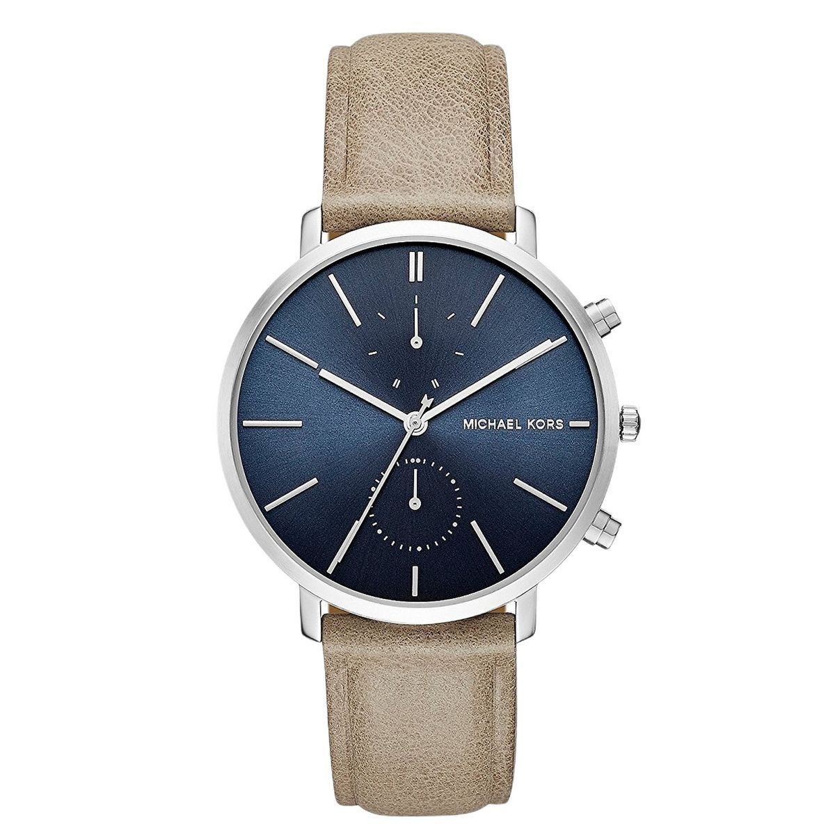Minimalistische Unisex-Uhr mit Lederarmband