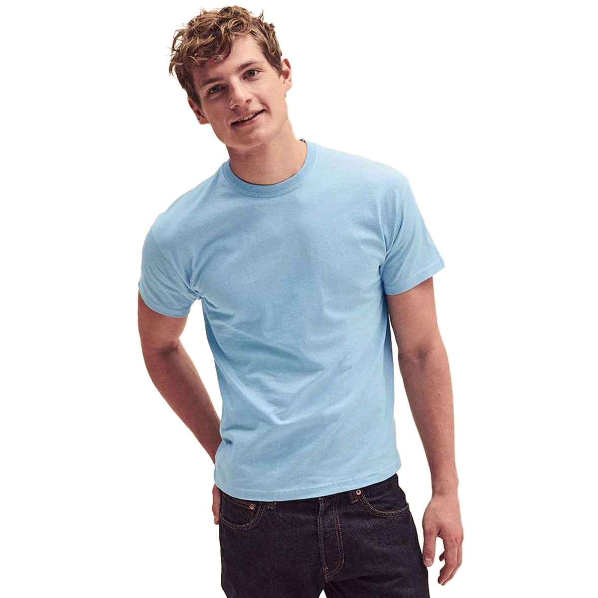 Herren Kurzarm Rundhals T-Shirt