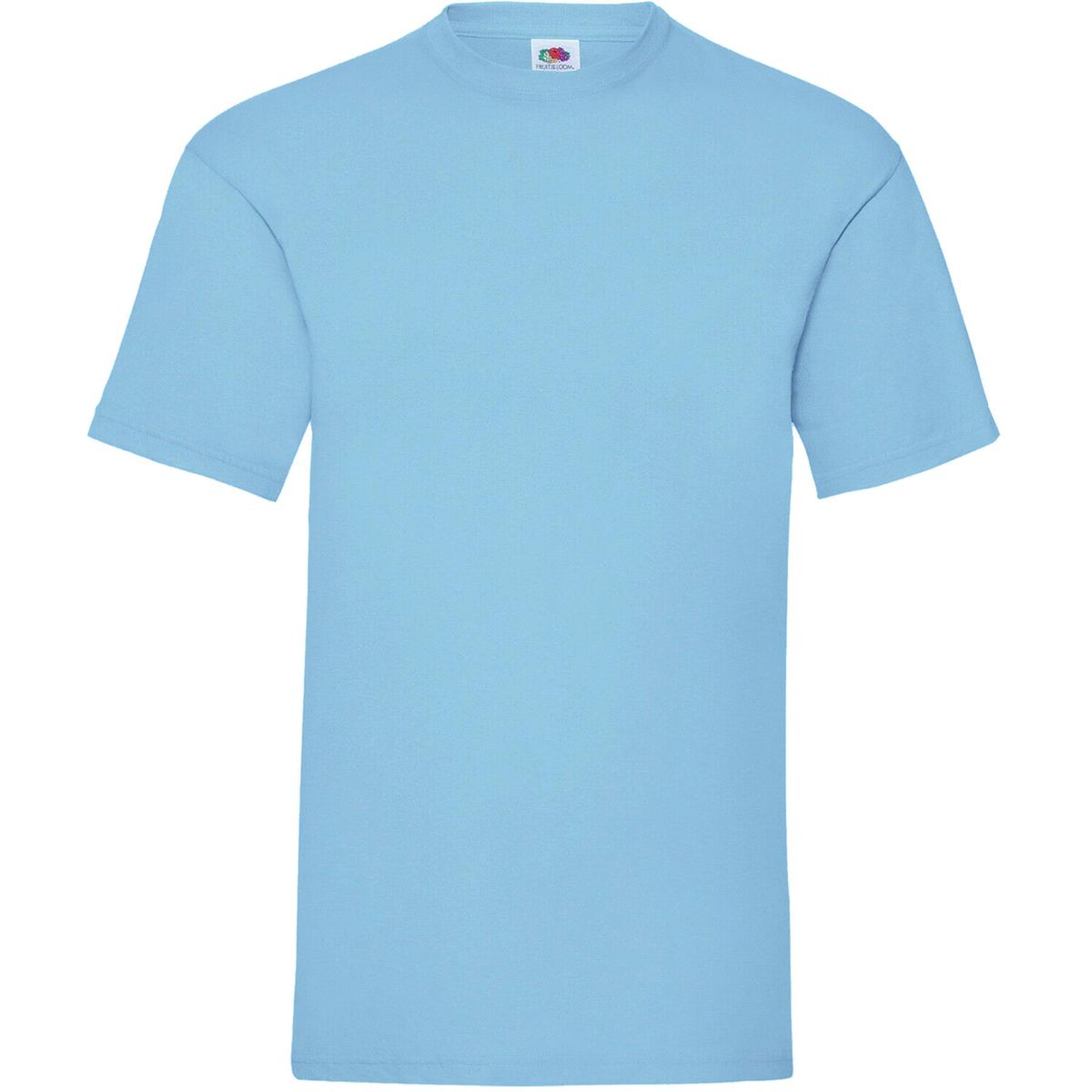 Klassisches Rundhals-Baumwoll-T-Shirt