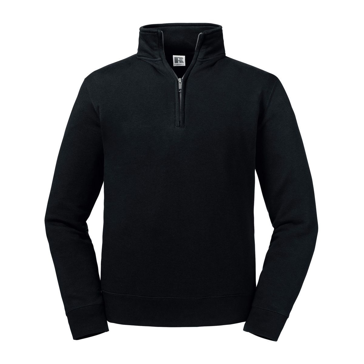 Herren Viertelreißverschluss Fleece-Sweatshirt