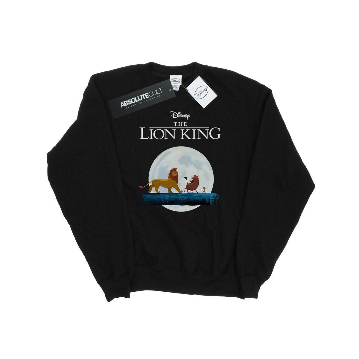 Disney - "The Lion King Hakuna Matata Walk" Sweatshirt für Herren (Schwarz)