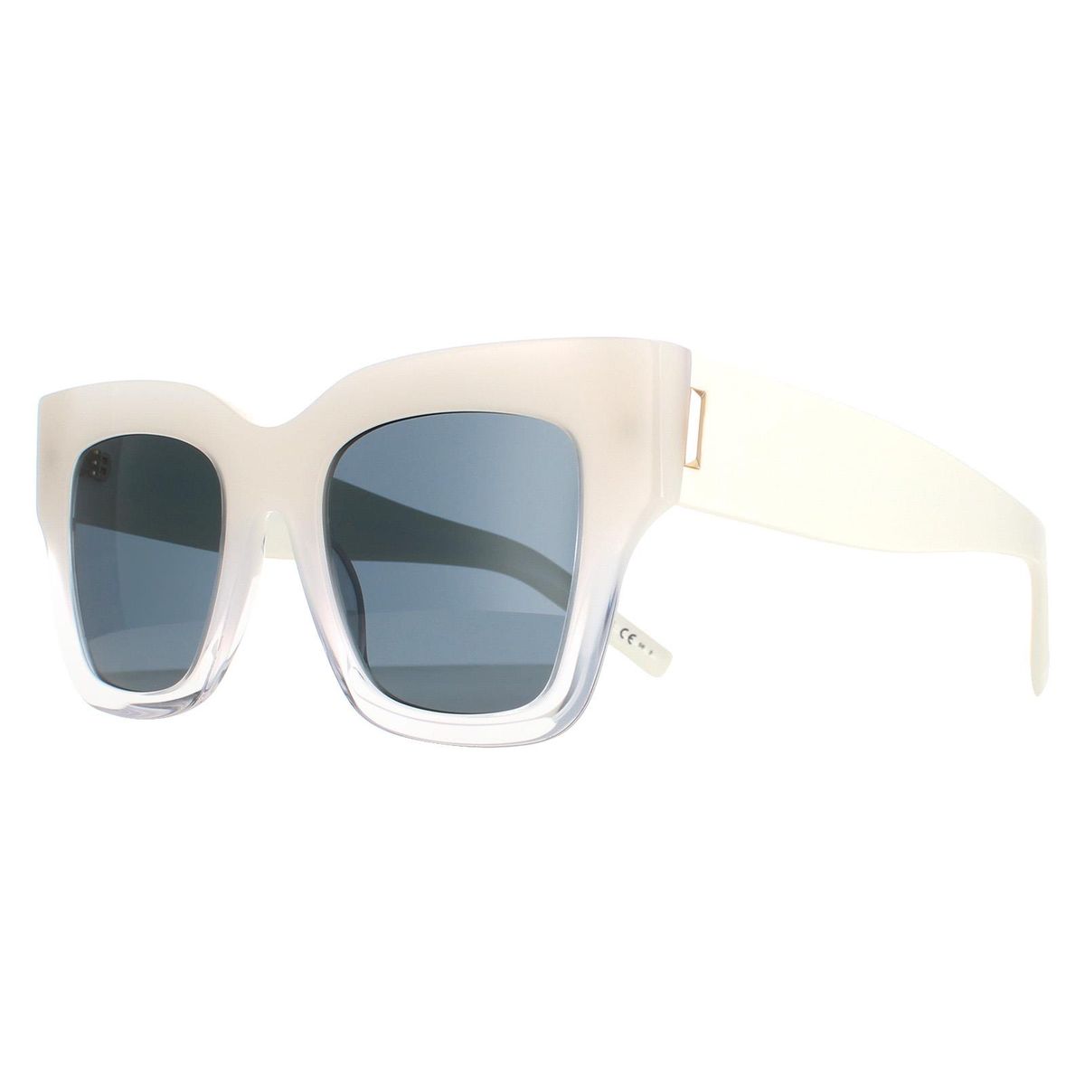Quadratische Acetat-Sonnenbrille mit Farbverlauf