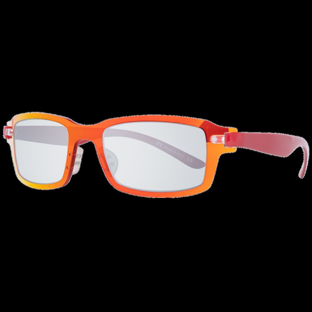Rechteckige Unisex-Brille mit Vollrand