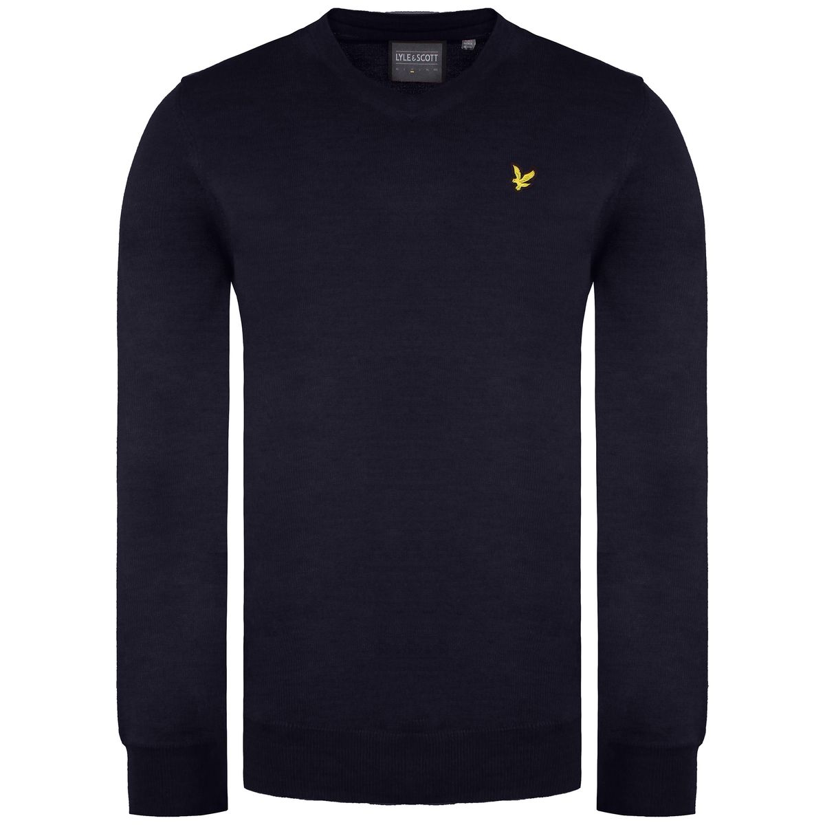 Klassischer V-Ausschnitt Strickpullover