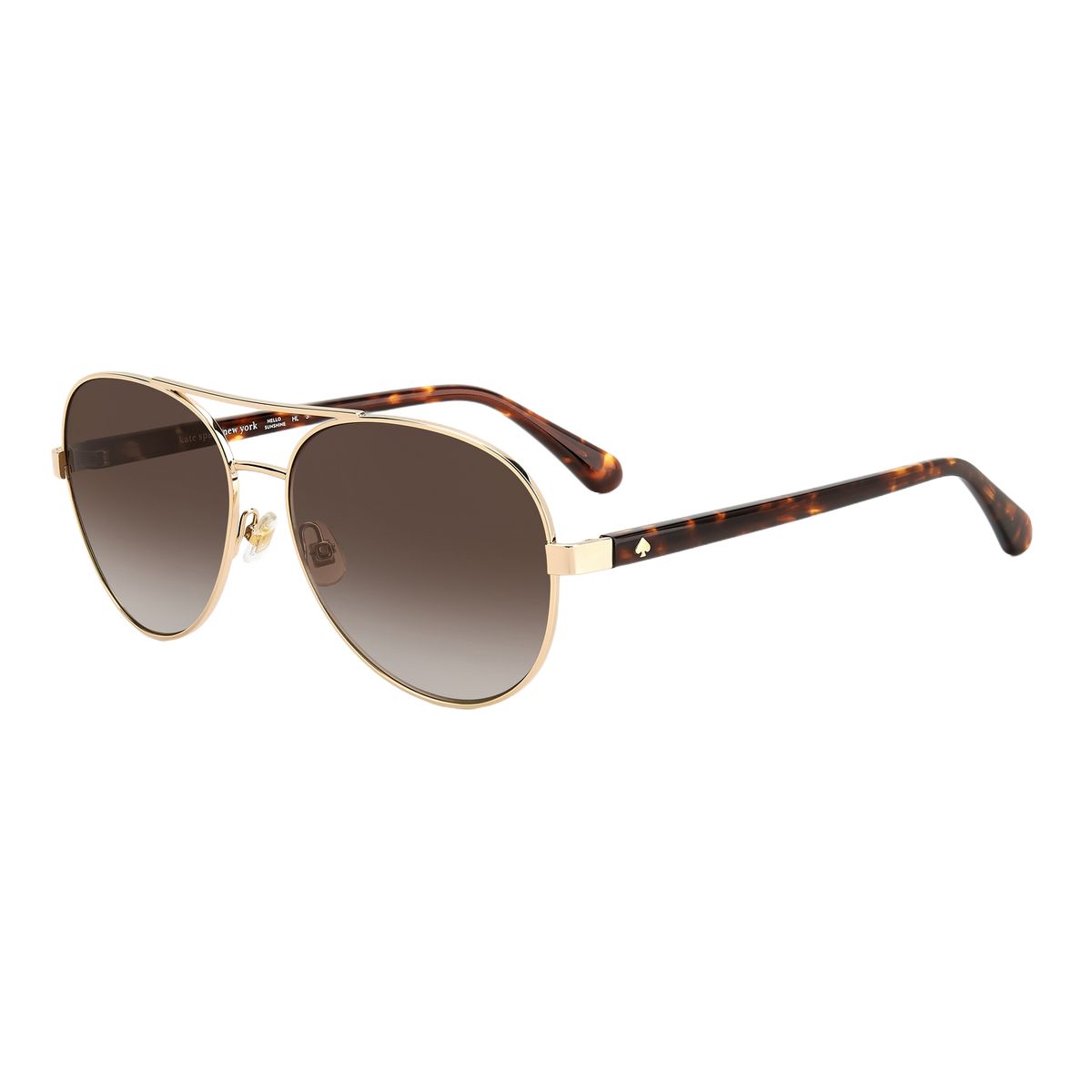 Kate Spade Damen-Sonnenbrillen 58/17/140 mm Metall