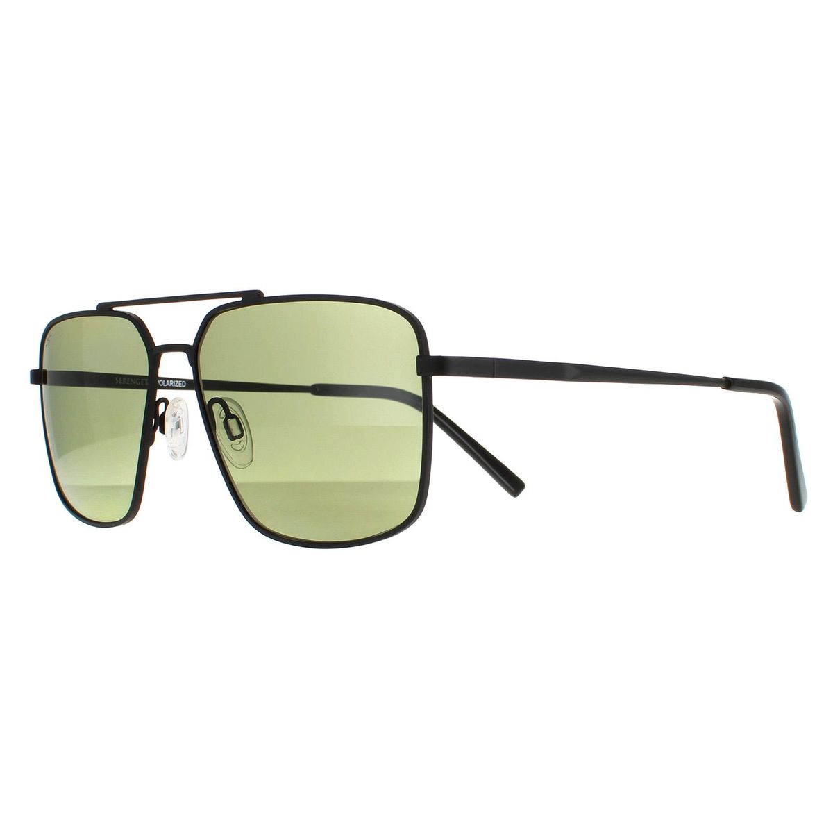Moderne eckige Pilotenbrille
