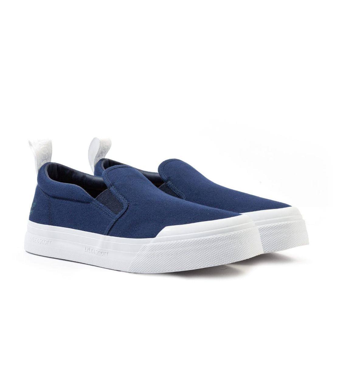 Marinefarbene Canvas Slipper