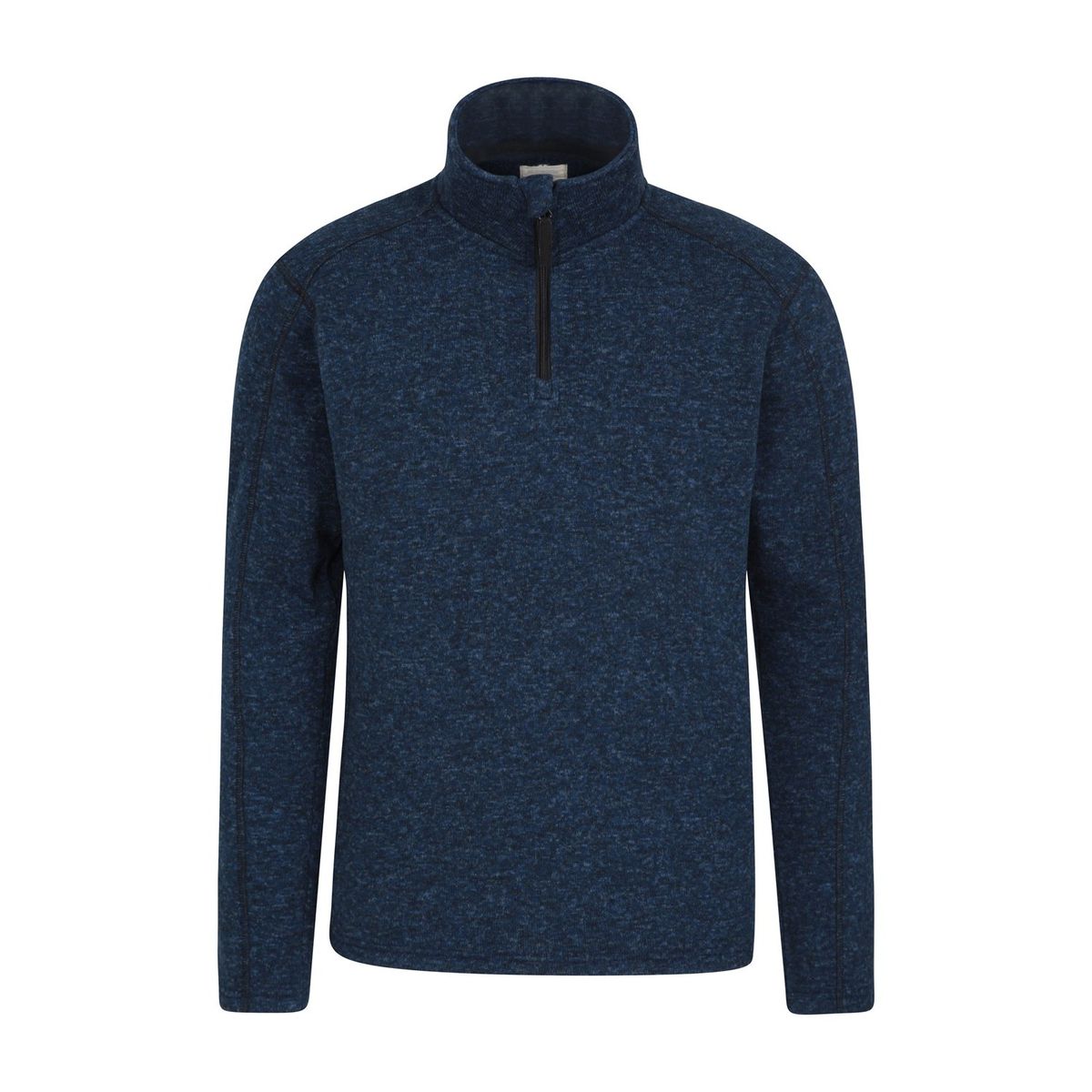 Herren Fleece Top mit halbem Reißverschluss