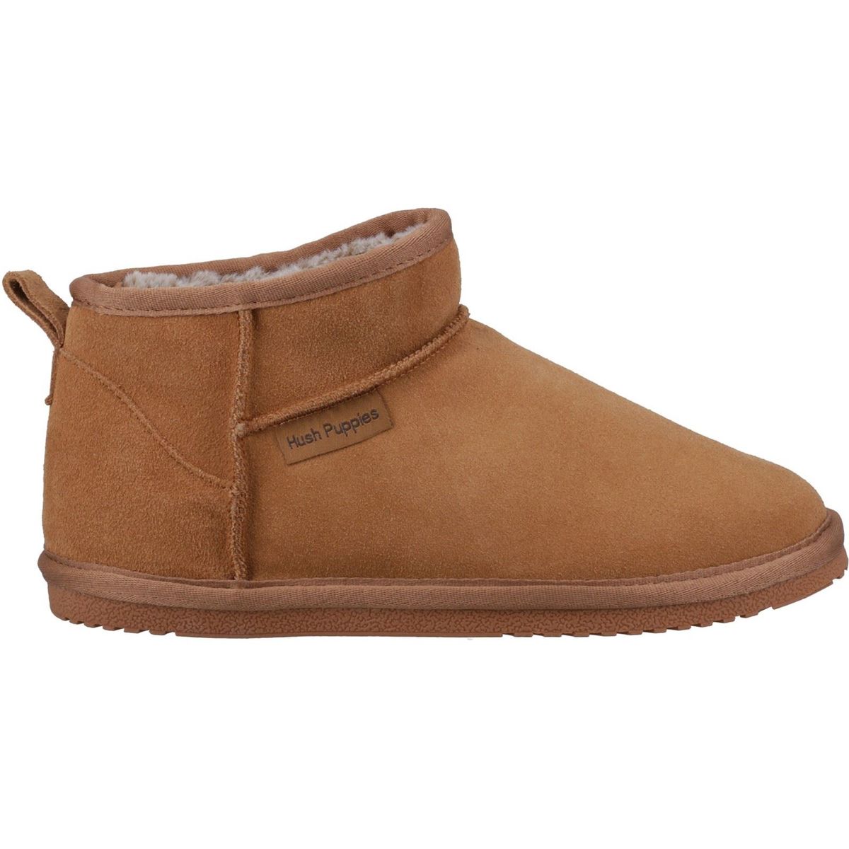 Hush Puppies Ashanti Wildleder Damen Tan Pantoffeln