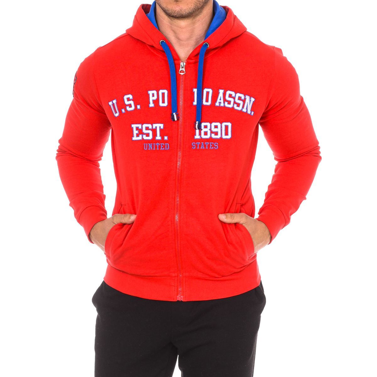 Lässiger Fleece-Hoodie mit Reißverschluss