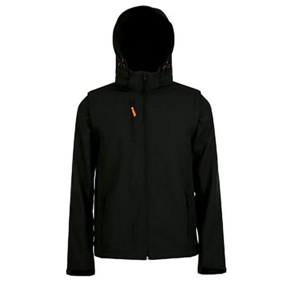 SOLS Herren Transformer Pro Softshell Jacke (Schwarz)