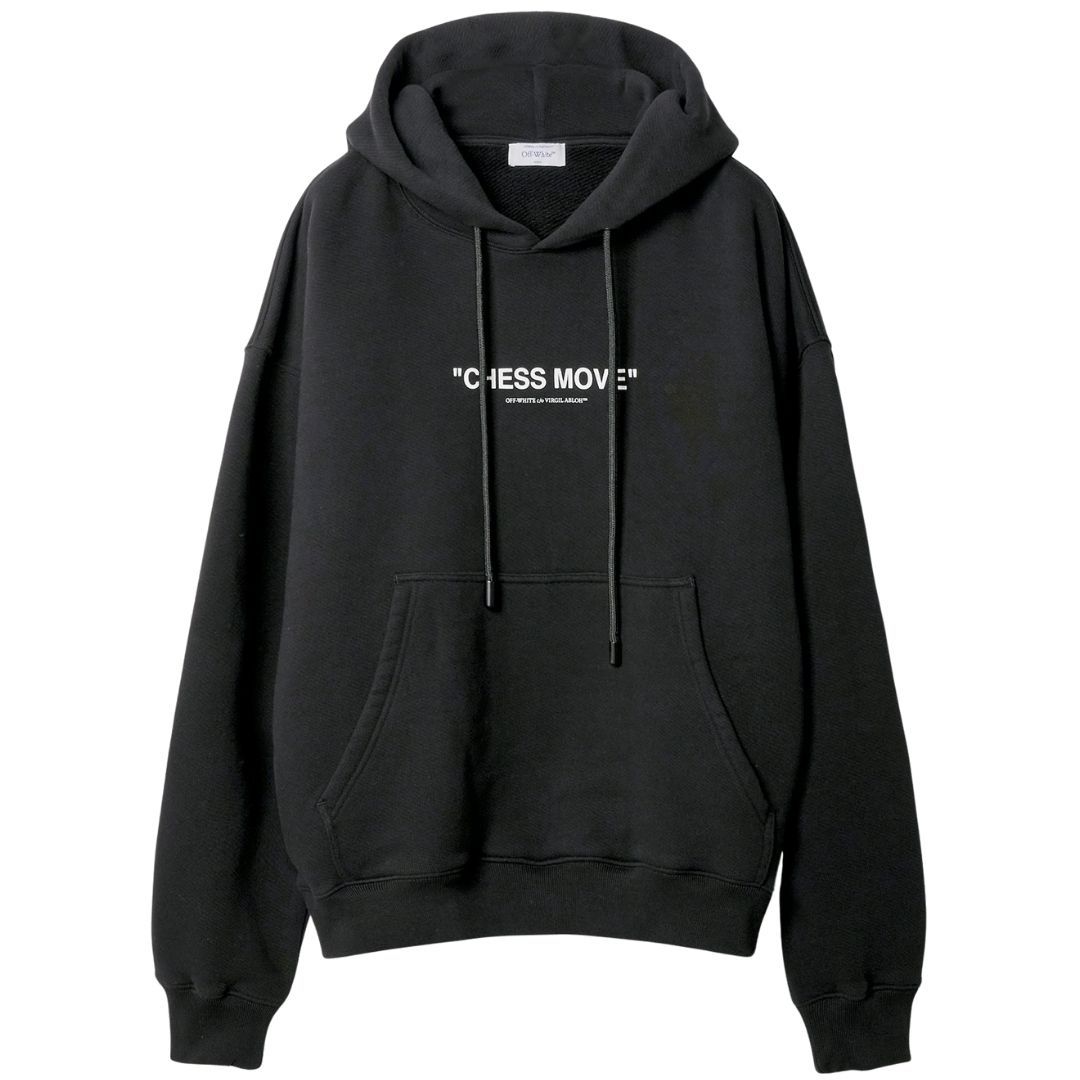 Skate-Hoodie mit Chess-Move-Grafik