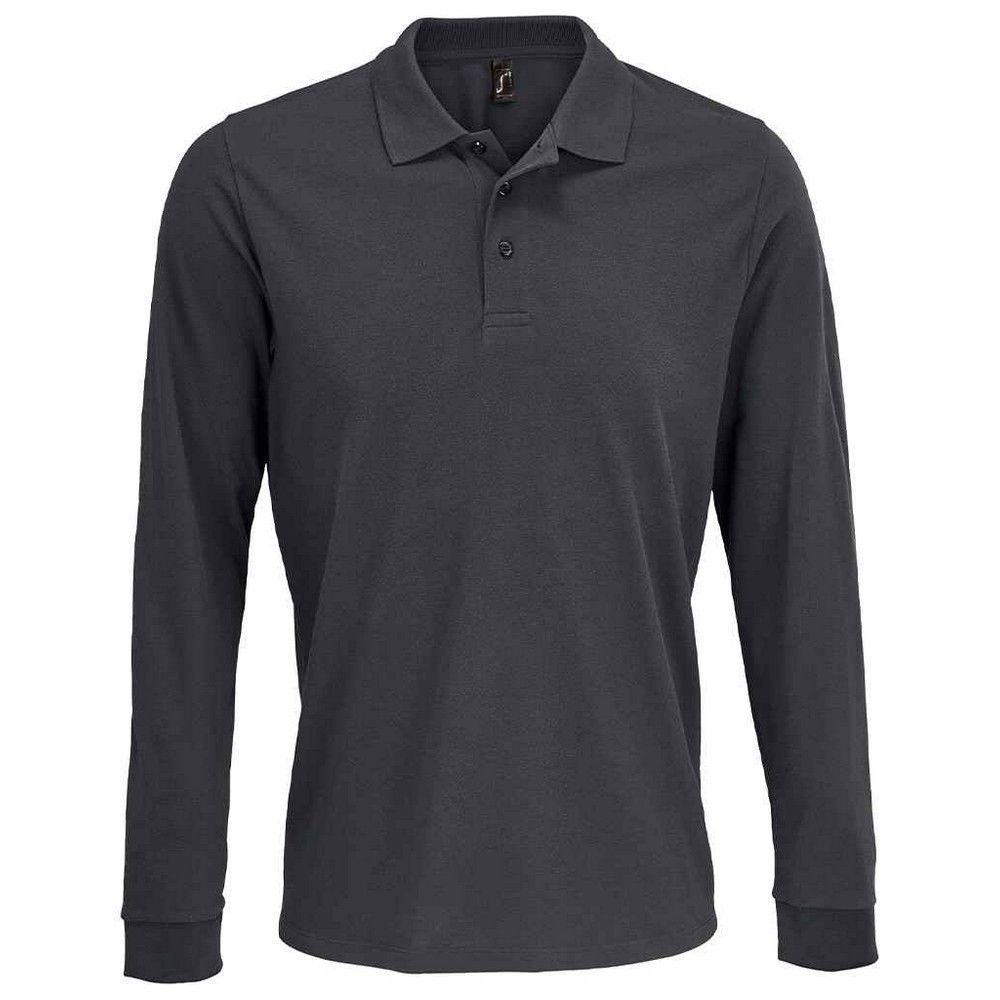 Klassisches Langarm-Poloshirt