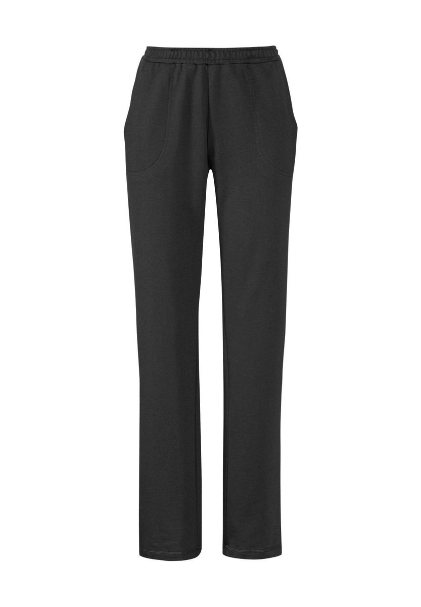 Lässige Baumwoll-Hose mit geradem Bein