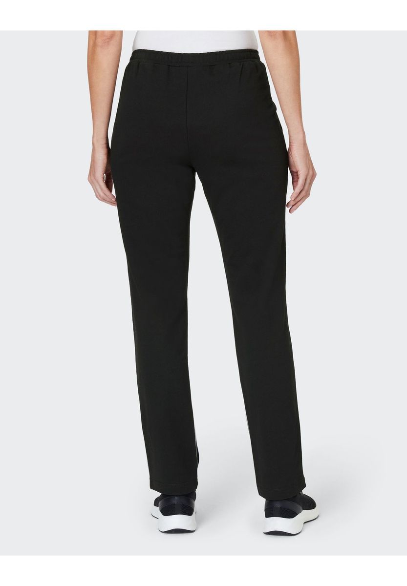 Lässige Baumwoll-Hose mit geradem Bein