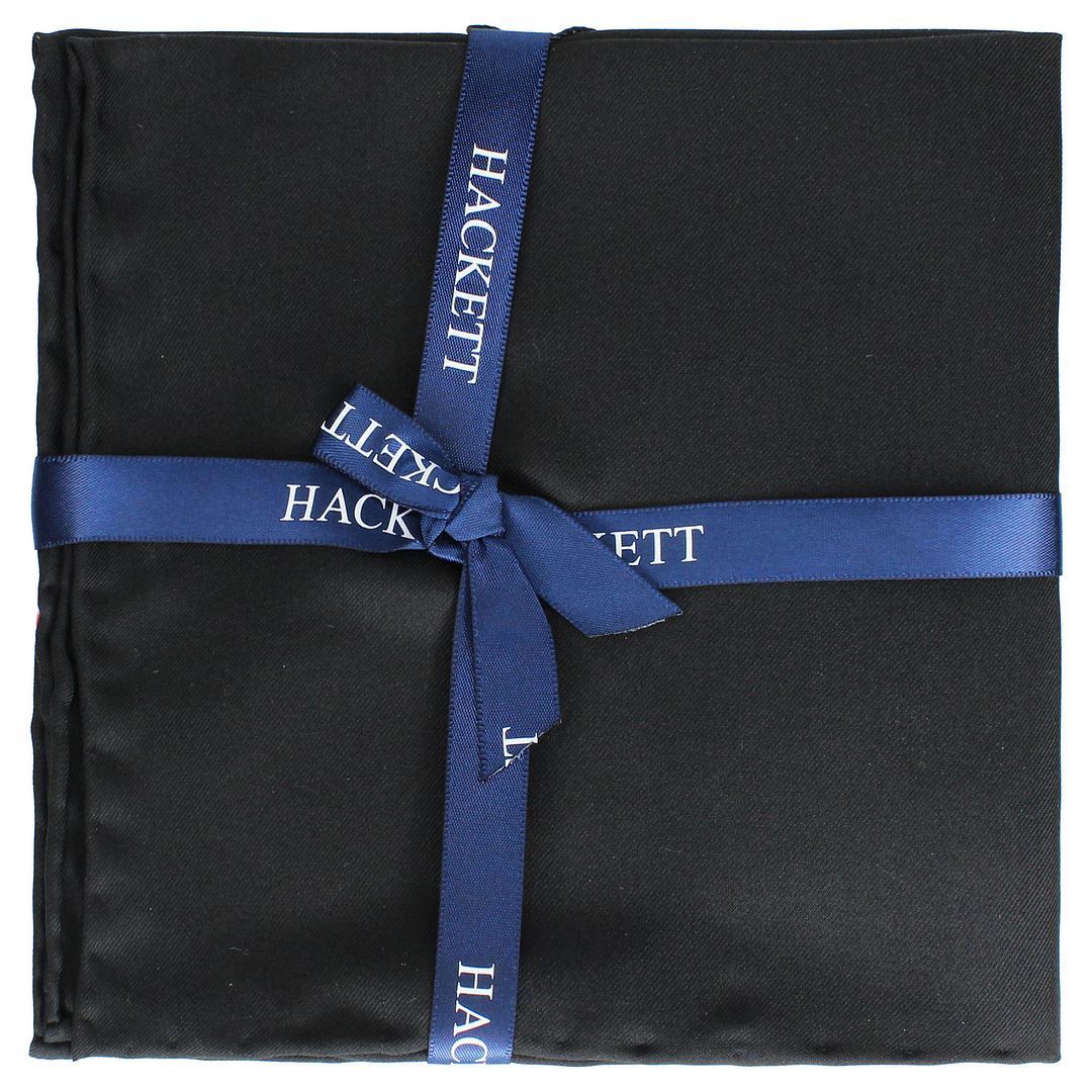 Herren Einfarbiges Satin Einstecktuch Set