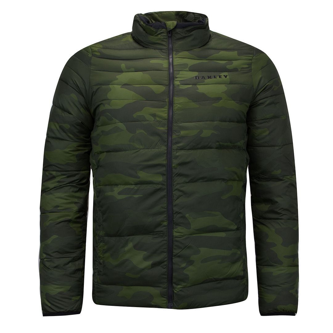 Herren Camouflage Wattierte Bomberjacke