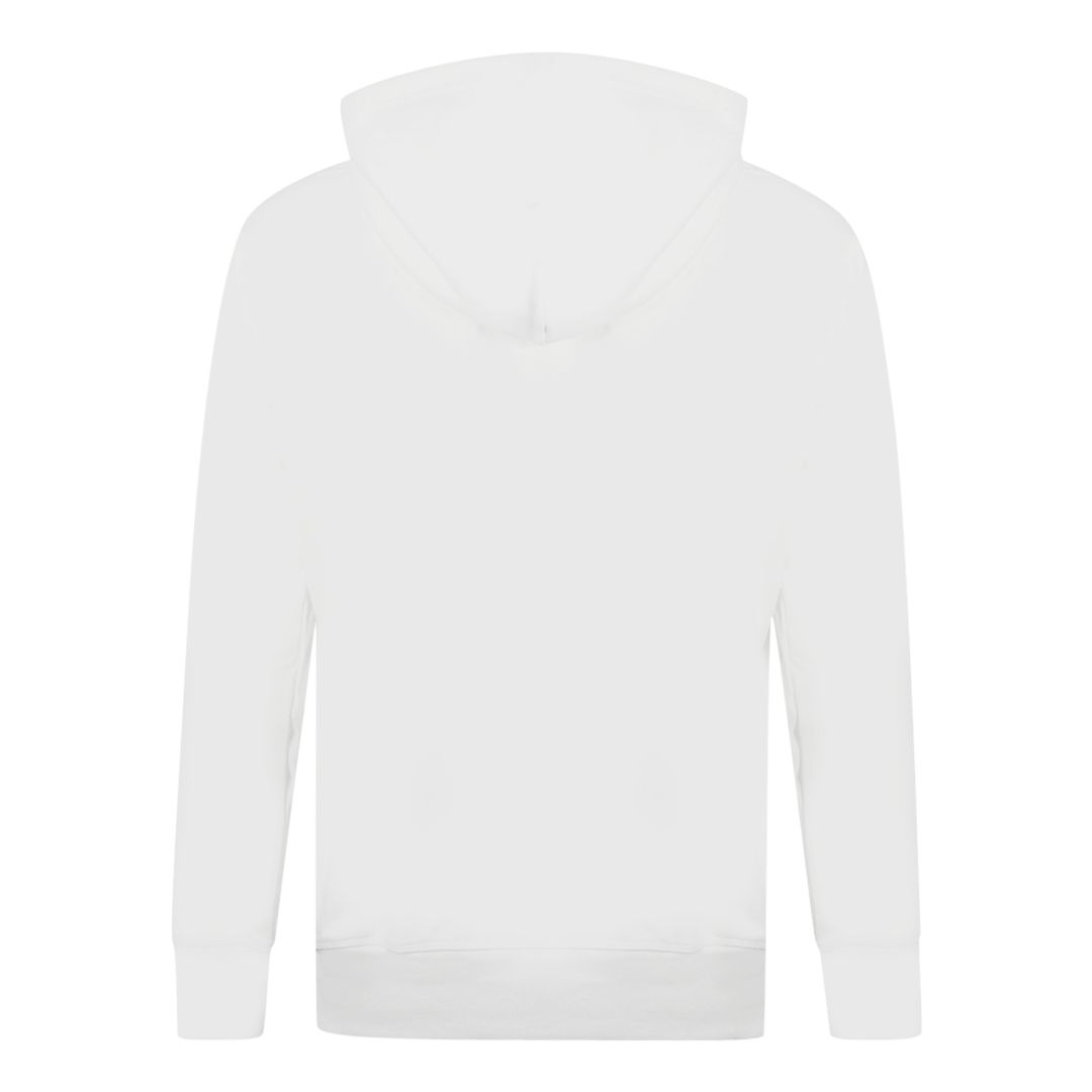 Hoodie mit Zebra-Print-Logo