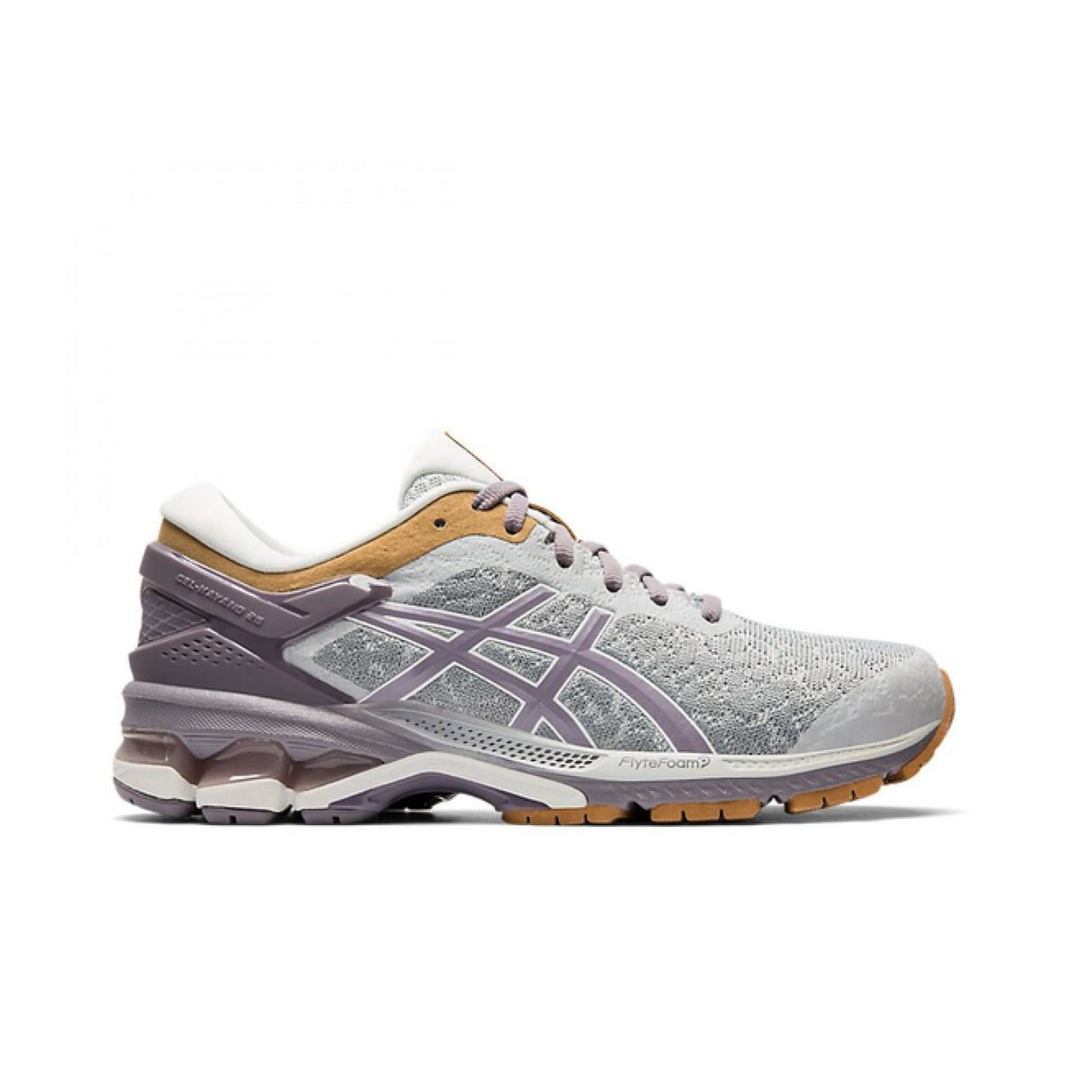 Graue Gel-Kayano 26 Laufschuhe