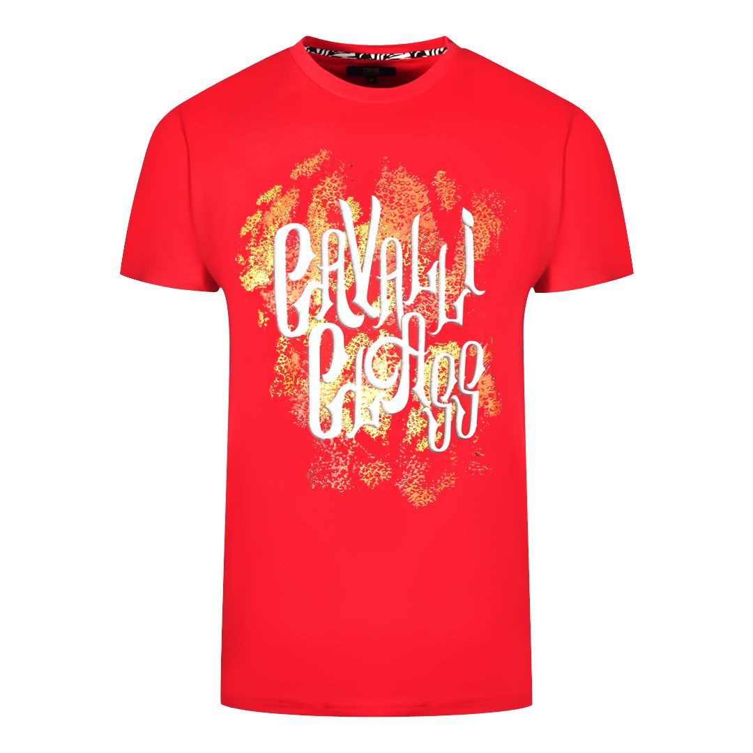 T-Shirt mit auffälligem Logo-Grafikdruck