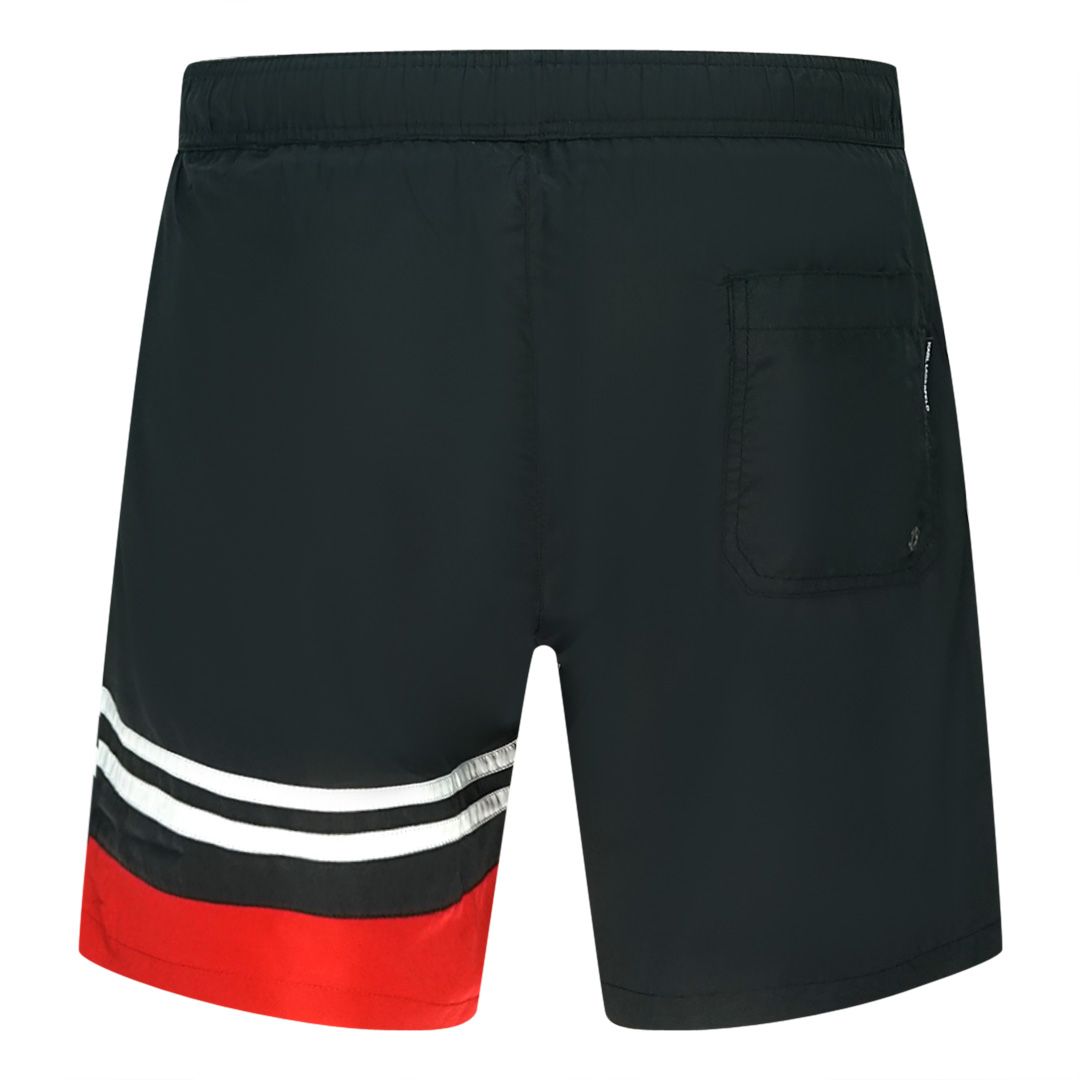 Rue Street Farbblock Logo Badehose