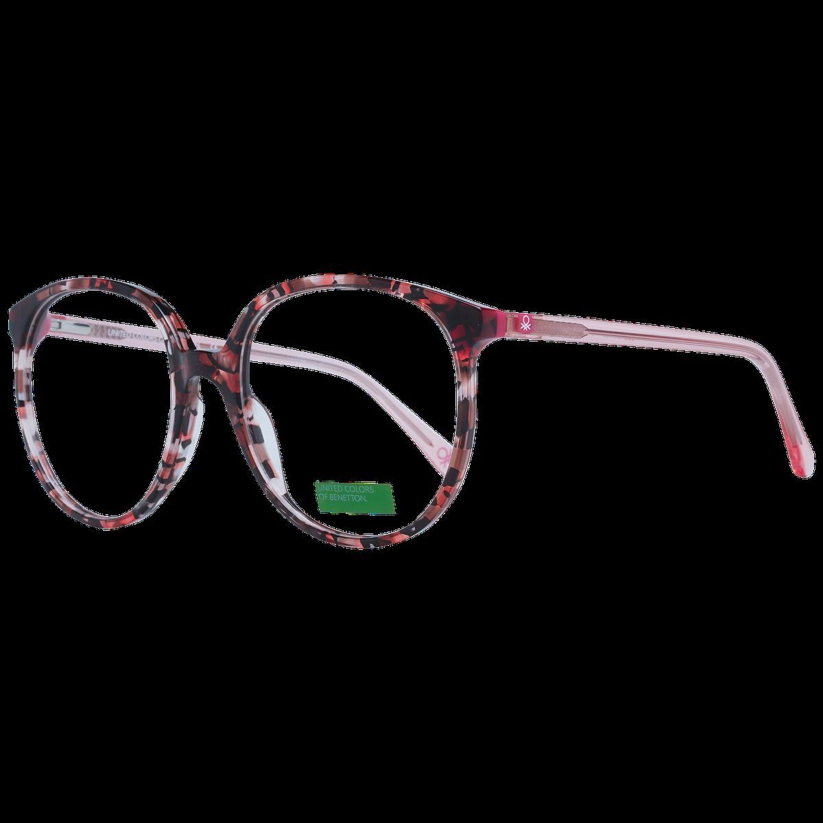 Runde gemusterte Vollrandbrille