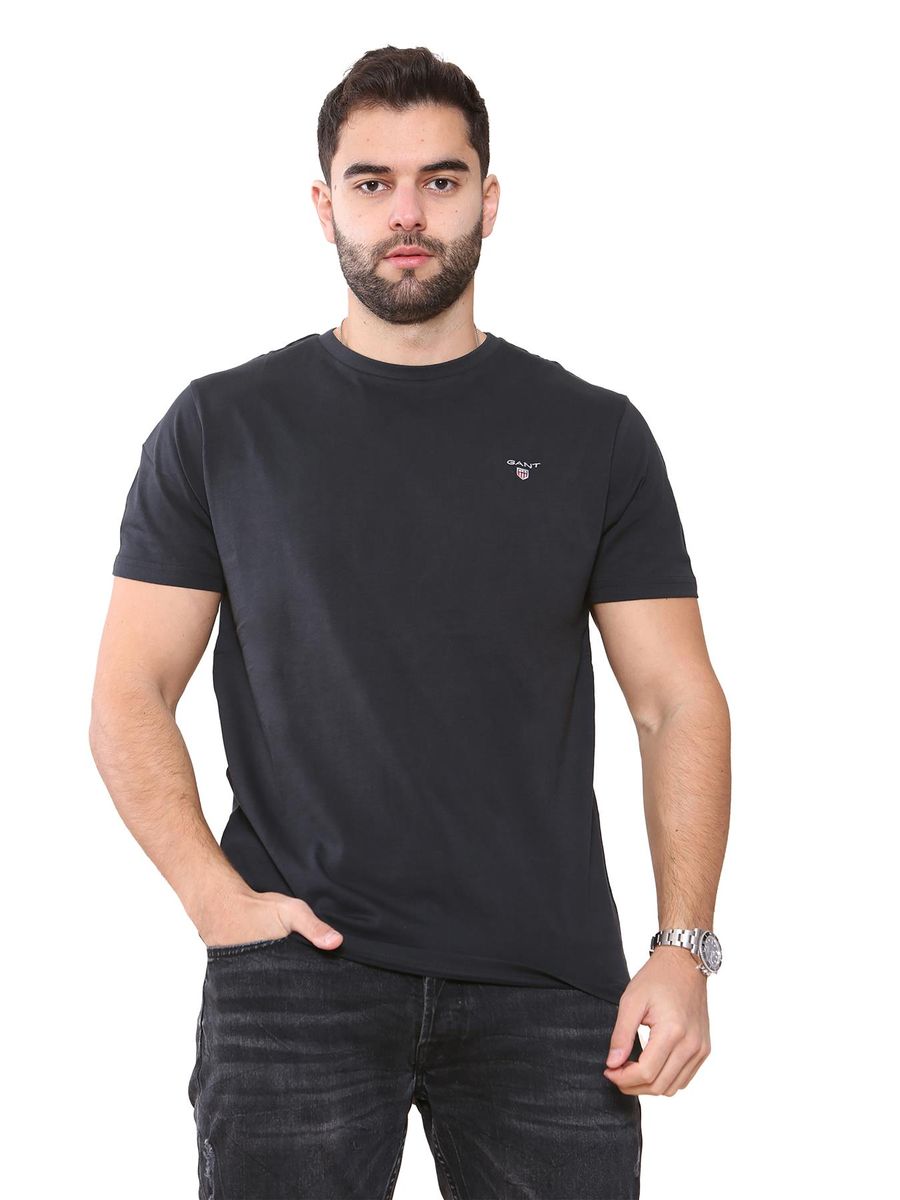 Klassisches Herren Logo Baumwoll T-Shirt