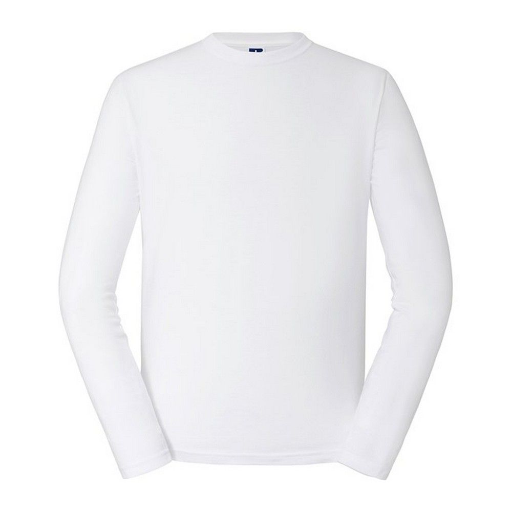 Klassisches Langarm-Baumwoll-T-Shirt