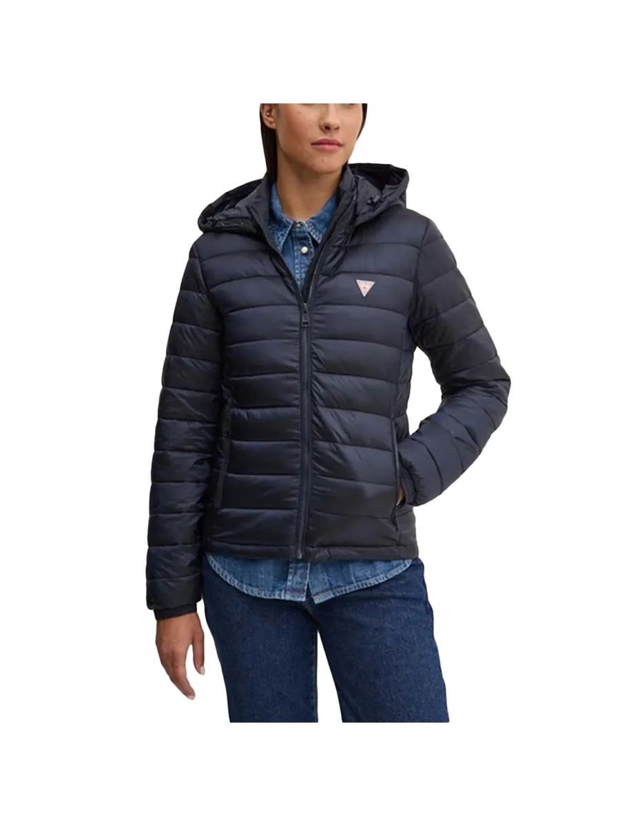 Leichte gesteppte Jacke mit Kapuze