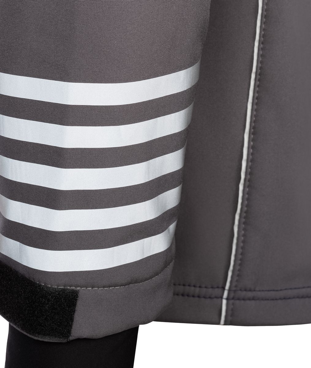 Sportliche Color-Block Softshell Kapuzenjacke