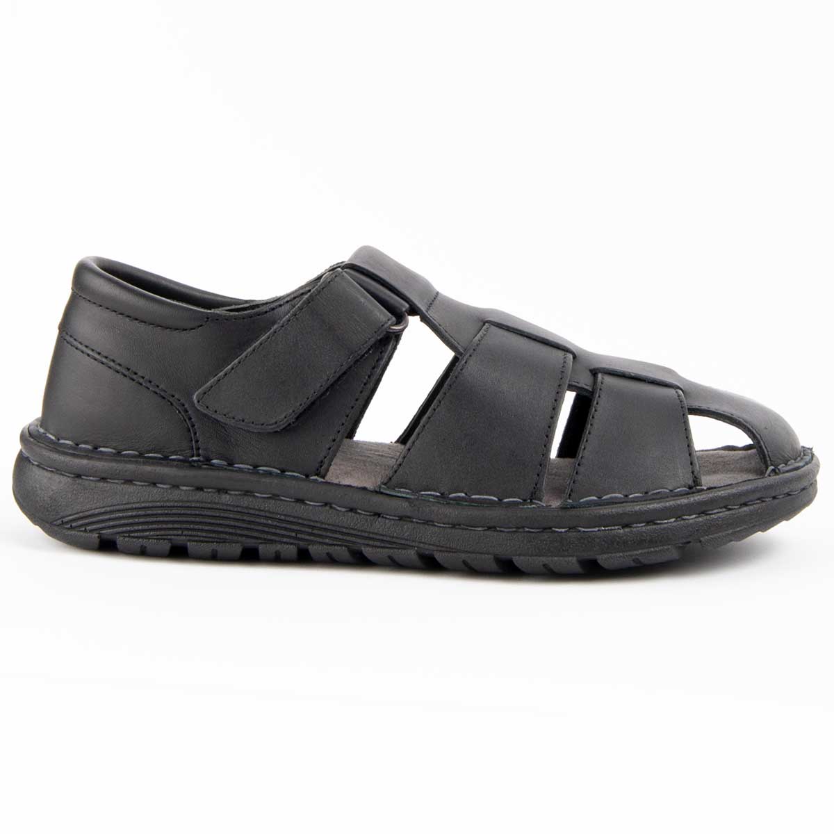 Lässige Fischersandalen aus Leder