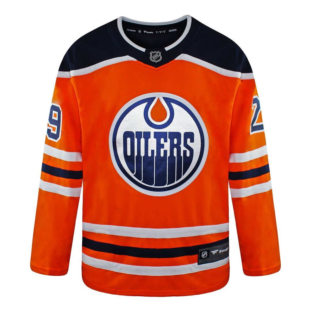 Edmonton Oilers Breakaway Hockey Trikot