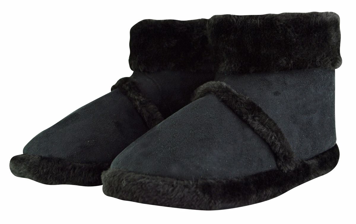 Slipper Snob - Herren Slipper Booties mit weicher, gepolsterter Sohle