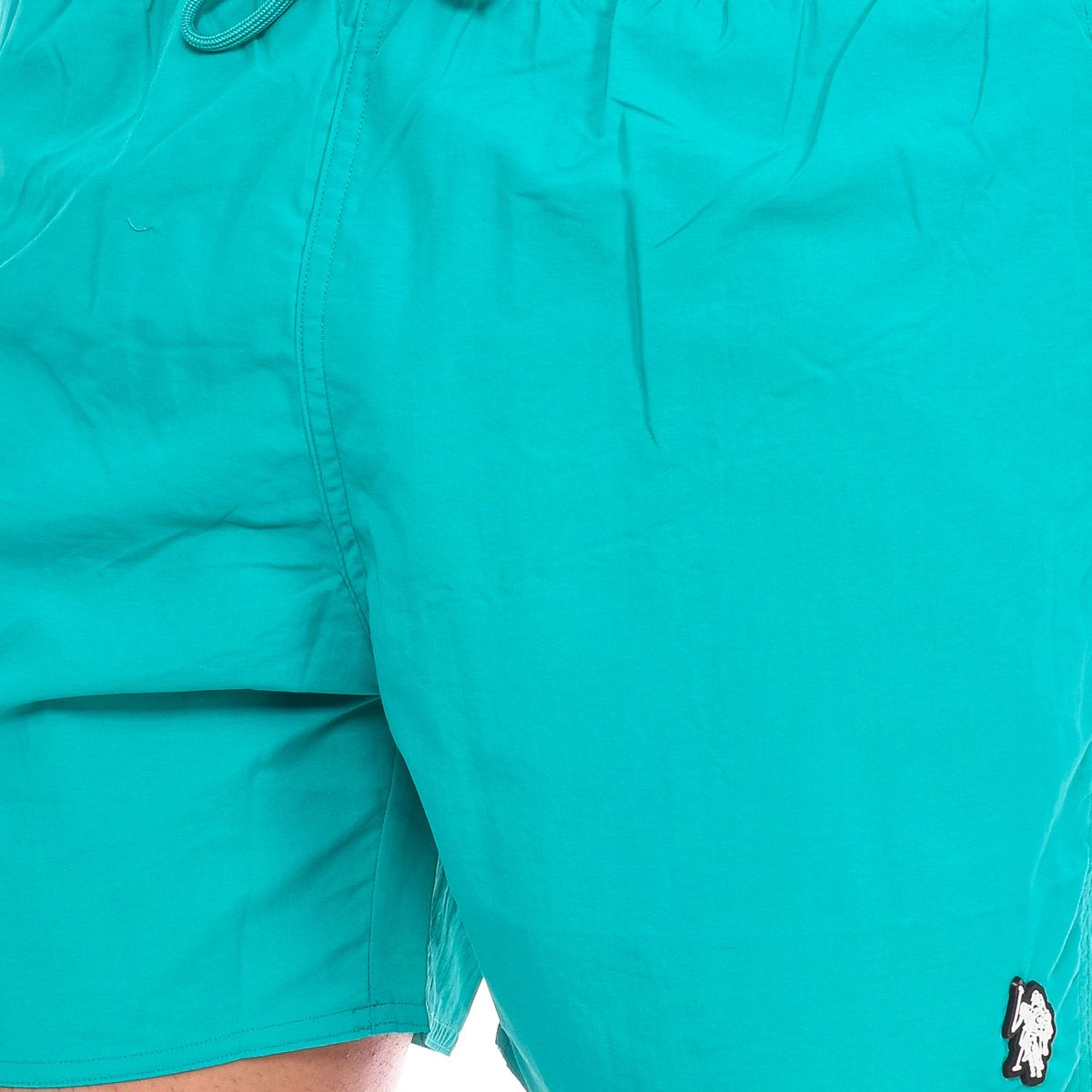 Mittellange Badeshorts mit Kordelzug