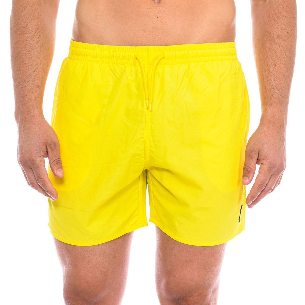 Türkisblaue Badehose mit Gummizug