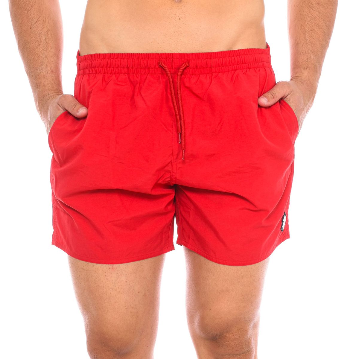 Türkisblaue Badehose mit Gummizug