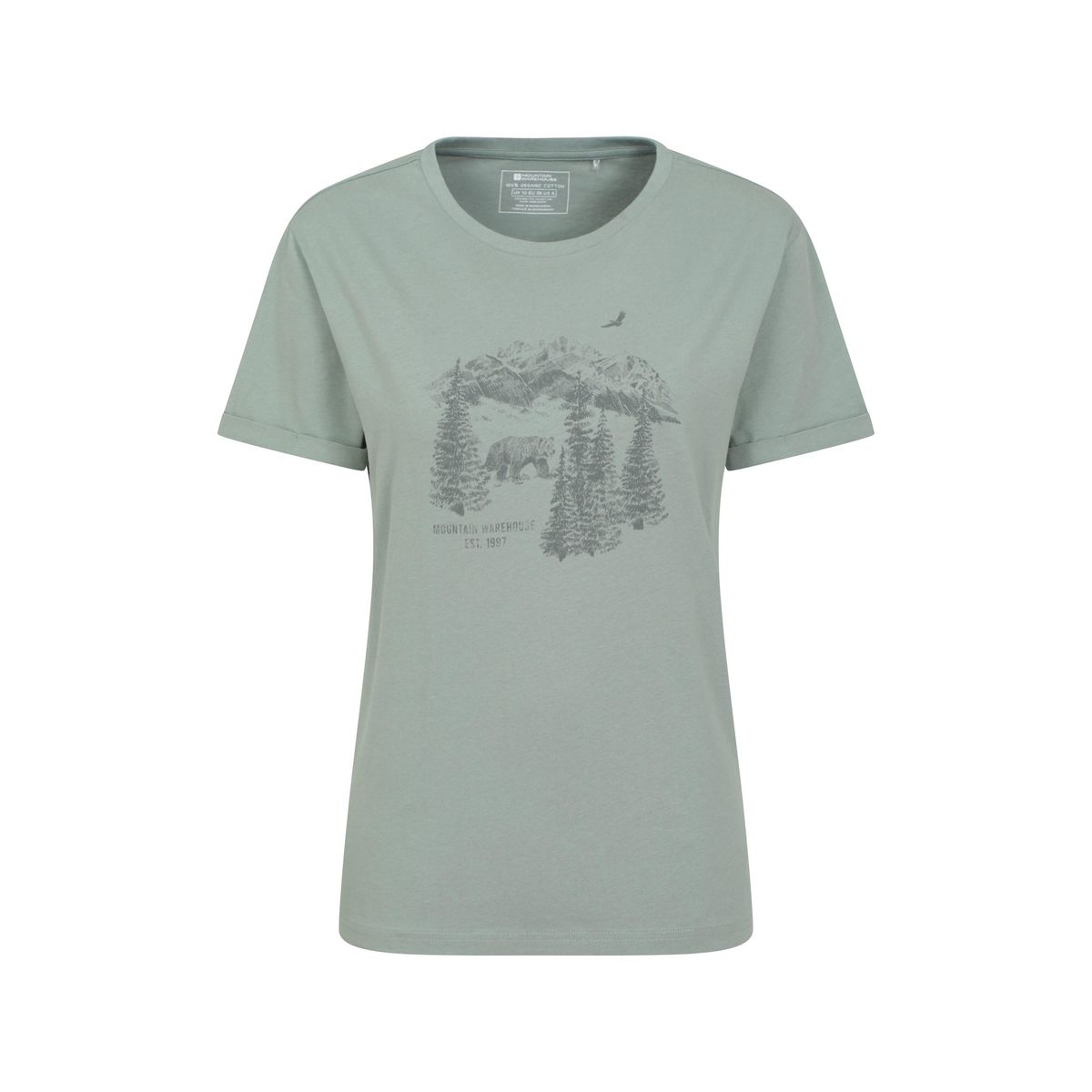 Mountain Warehouse - T-Shirt für Damen (Khakigrün)