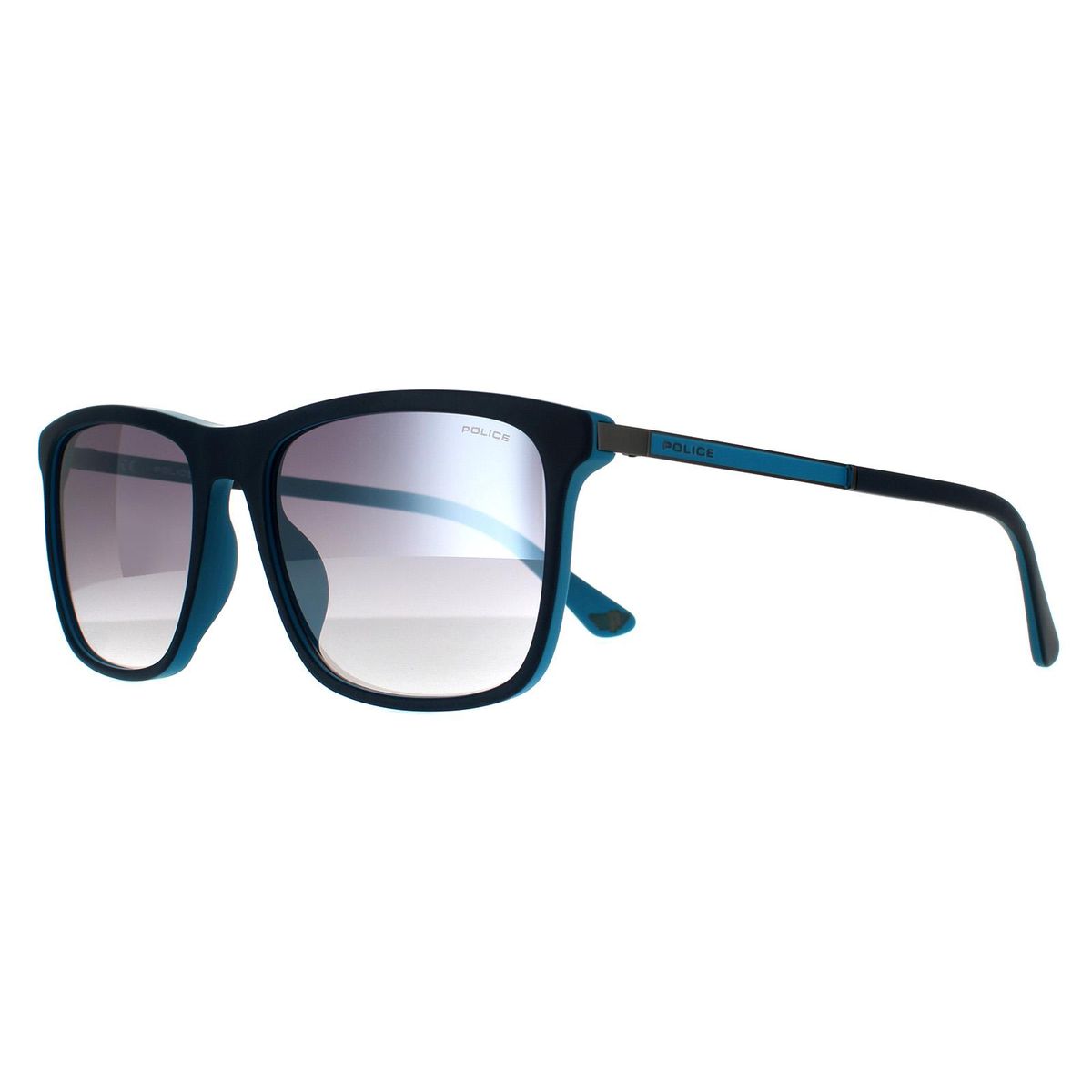 Quadratische Sonnenbrille mit Farbverlauf